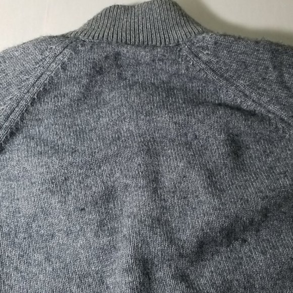 UNTUCKit Grey Wool Cardigan - Picture 5 of 5
